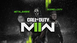 Noobsman Tries MW2  Bos amp MetalBarb1e Play Call of Duty MW2 Multiplayer [upl. by Carlen53]