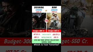 Devara vs RRR Movie Box Office Collection Comparison  Jr Ntr vs Ram Charan Comparison [upl. by Laryssa850]