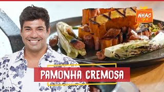 Pamonha defumada com linguiça na brasa  Felipe Bronze  Perto do Fogo [upl. by Ellennej21]