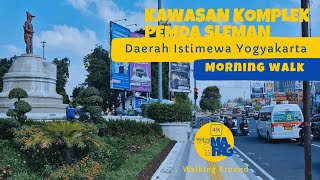 WALKING AROUND  KAWASAN KOMPLEK PEMDA SLEMAN YOGYAKARTA mafag walkingtour subscribe [upl. by Kristel]