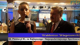 54 Plebiscyt Kuriera Lubelskiego na Najlepszego i Najpopularniejszego Sportowca W Wieprzowski [upl. by Fenelia]