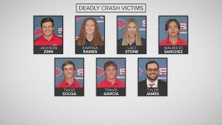 9 victims in deadly West Texas crash involving college golf team identified investigation ongoing [upl. by Erusaert]