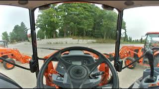 Kubota L3560 Static 360degree picturevideo of inside of the cab [upl. by Cristian946]