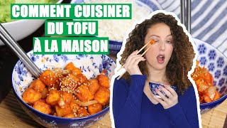 Comment préparer du TOFU croustillant recette asiatique [upl. by Okihcim]