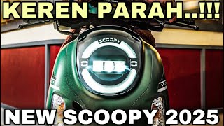 PERTAMA DI INDONESIA ‼️ REVIEW NEW SCOOPY 2025INI EROPA BANGETTTT😱 [upl. by Conlon]