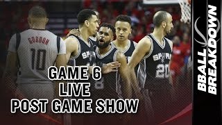 Spurs At Rockets Game 6 LIVE Post Game Show [upl. by Bowie]