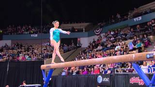 Victoria Moors  Balance Beam  2013 ATampT American Cup [upl. by Ynnatirb193]