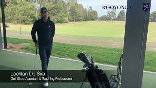 Lachlan De Sira Golf Shop Assistant amp Teaching Professional at Kooyonga Golf Club [upl. by Snyder]