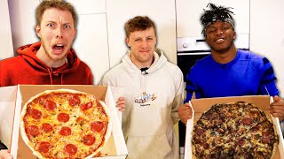 PIZZA COOKOFF VS KSI [upl. by Garihc]