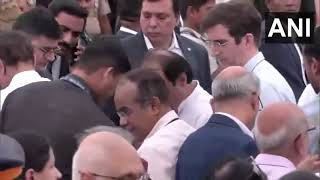 Maharashtra deputy CM Ajit Pawar and NCP working president Praful Patel pay last respect Ratan Tata [upl. by Ycrad270]