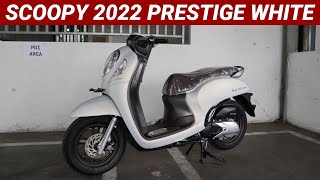 NEW SCOOPY 2022 PRESTIGE WHITE [upl. by Itteb]