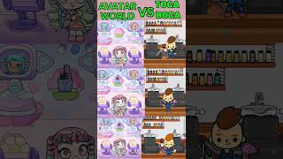 AvatarWorld VS TocaBoca avatarworld tocaboca [upl. by Auoh744]