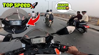 🥵135KMPH Top Speed🚀  Full Throttle KTM rc 200⚡️ [upl. by Enautna174]