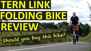 Tern Link C8 Folding Bike Review  Should You Buy This Bike [upl. by Kcirddes448]