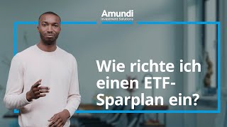 Wie richte ich einen ETFSparplan ein  Amundi Wissen [upl. by Adal]