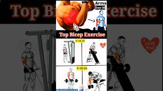 ✅4 Exercise For Big Biceps 💪 fitness shorts short trending youtubeshorts youtube [upl. by Roel152]