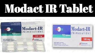 Modact IR 100mg Tablet Uses in Urdu Modact IR Tablet 100mg Uses Nimesulide 100mg Modact IR Tablet [upl. by Allina]