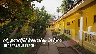 A peaceful homestay in Goa near Vagator beach [upl. by Eecyak]