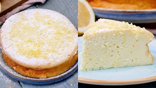 Torta ricotta e limone senza farina morbido cremoso e velocissimo da preparare [upl. by Lebar]