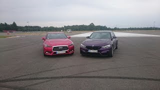 Infiniti Q60 S 30t TEST PL na torze Pertyn ględzi [upl. by Donia]