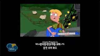 Phineas and Ferb  Do Nothing Day 2 Korean version [upl. by Milone]