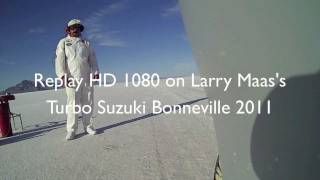 quotTurbo Hyabusa shakedown run at Bonneville salt flats 2011 [upl. by Thant658]