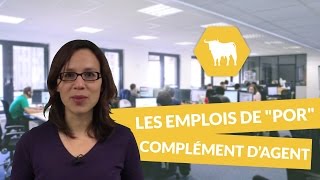 Les emplois de quotporquot  Complément d’agent  Espagnol [upl. by Atiral135]