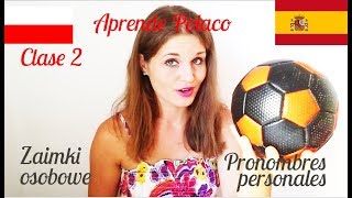 🇵🇱🇪🇸 Aprende Polaco 2  Pronombres Personales [upl. by Eiramave]