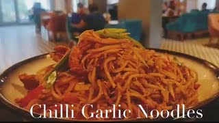 Chilli Garlic Noodles  Chicken chilli garlic noodles recipe  Recipe by Chef Durga Khadka [upl. by Zullo652]