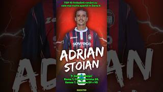 9 Adrian Stoian  95 meciuri  Top 10 fotbaliști români cu cele mai multe meciuri în Seria A [upl. by Yraek]