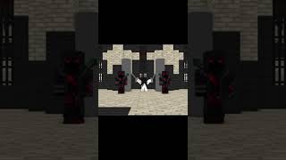 Minecraft Steve Hero 2 Steve Vs Monster Boss viral minecraft shorts [upl. by Noseaj]