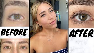 HOW I GREW MY LASHES AFTER EXTENSIONS  3 things that changed my lashes forever [upl. by Sibyls858]