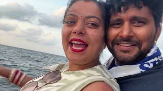 Part 2  Maldives Honeymoon Vlog💜 Nidhi jha Yash kumarr  maldives [upl. by Yenial]