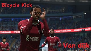 VAN DIJK BICYCLE KICK [upl. by Siramay]