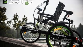 3RICS  The ultimate folding bicycle sidecar [upl. by Daggett]