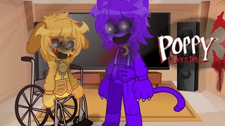 🇺🇲🇸🇦Poppy playtime characters reaction to thier videos Smiling crettres [upl. by Nnaeilsel]