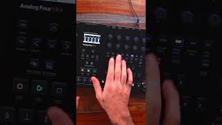 This concept works with any Elektron sequencer elektron analogfour analogfourmkii moogaudio [upl. by Teodoro231]