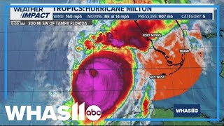 Tracking Hurricane Milton  Latest path amp updates [upl. by Ras]