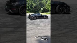 Porsche 718 GT4 RS with JCR Exhaust Doing Donuts  Smoke and Sound Galore  GSCN Videos 2024 [upl. by Siletotsira]