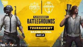 NEP 5K TOURNAMENT GRAND FINAL DAY5  PUBG MOBILE  DASIS ESPORTS NEPAL  🇳🇵🇳🇵 [upl. by Ignazio163]