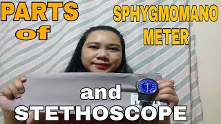 Parts of Sphygmomanometer and Stethoscope [upl. by Marcelline]