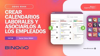 ODOO RRHH  Tutorial 06 📌 Crear calendarios laborales en Odoo y asociarlos a los empleados [upl. by Shaffert985]