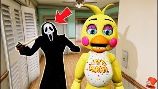 GHOST GUY IS IN MY HOUSE GTA 5 Mods FNAF RedHatter [upl. by Herzog]