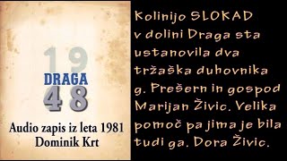 KOLONIJA SLOKAD v Dragi nad Trstom leta 1981 poletna šola za otroke Slovenskega katoliškega društva [upl. by Eciened596]