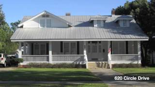 Walking Tour of historic Circle Drive DeFuniak Springs Florida [upl. by Naujek752]