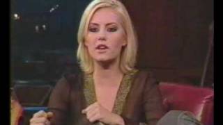 Elisha Cuthbert  Nov2002  interview part 1 [upl. by Ycinuq]