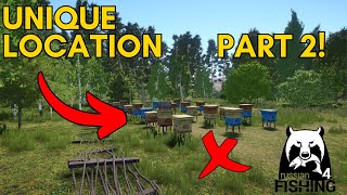 UNIQUE locations on every map PART 2 Russian Fishing 4 [upl. by Ganley]