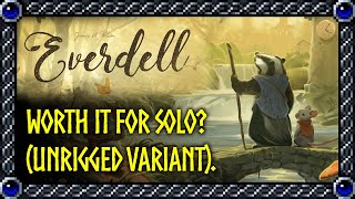 Everdell using the Unrigged variant  Solo Thoughts [upl. by Ria]