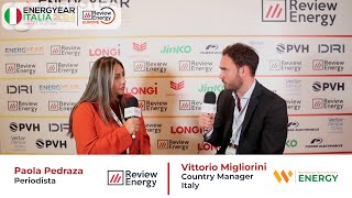 Energyear Italia 2024  Entrevista con Vittorio Migliorini de Worldwide Recruitment Energy [upl. by Ignace161]