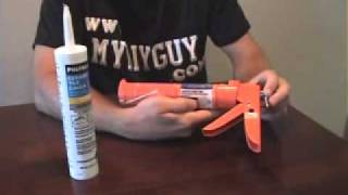 How To Load A Caulk Gun [upl. by Admana562]